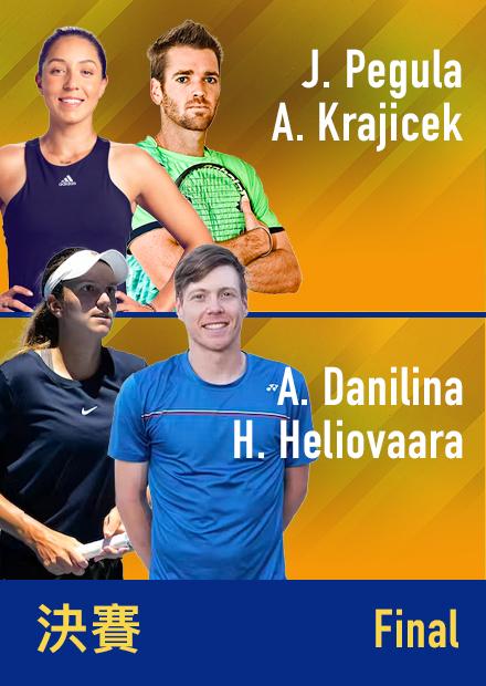0910_美網混雙決賽_克拉吉塞克-皮古拉_達妮莉娜-海利歐瓦拉