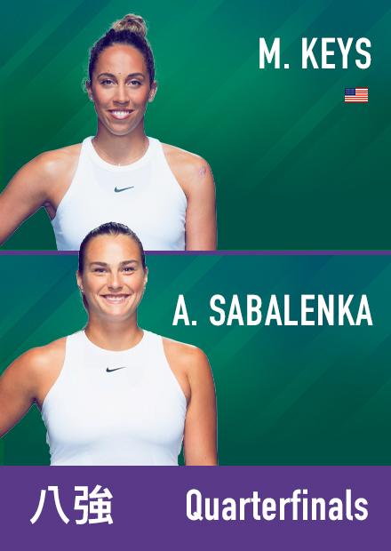 0712_溫網女單八強_基絲_薩巴倫卡