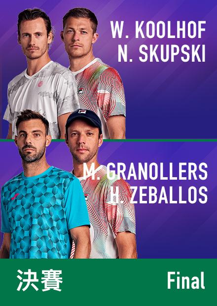 0715_溫網男雙決賽_庫爾霍夫_普斯基_格拉諾勒斯_澤巴洛斯