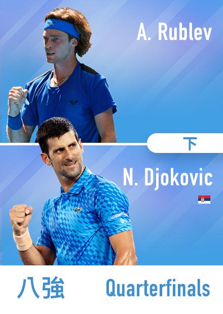 0125_澳網男單八強_魯布列夫_喬科維奇_下