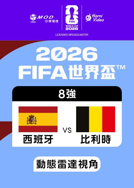 0711西班牙VS比利時_八強_動態雷達視角