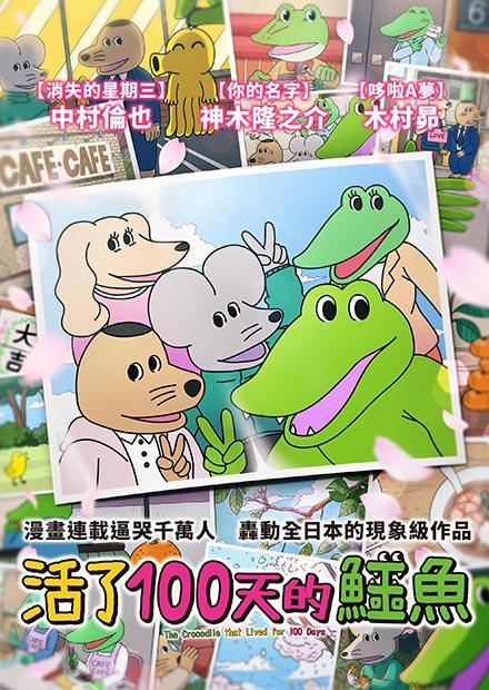活了100天的鱷魚