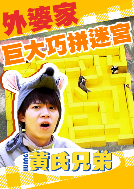 用幾千片巧拼，在外婆家蓋超巨大迷宮，還有一堆機關！【黃氏兄弟】