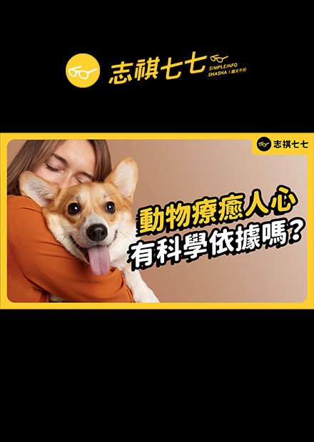 養寵物的人通常更健康、更快樂，這是真的嗎？為什麼動物擁有治癒我們身心的能力？｜志祺七七