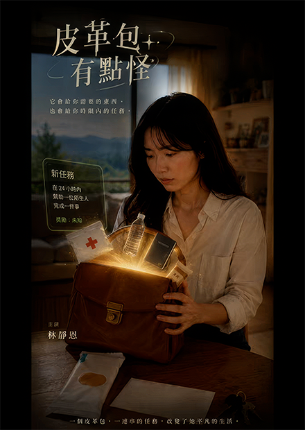 老闆說這皮包有點奇怪… 隔天醒來我接到任務！《皮革包有點怪》 