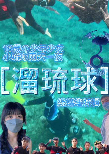 遛琉球-一定要浮潛的啦，綠蠵龜高清無碼影片